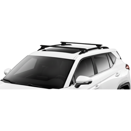 Barras THULE EVO WingBar para autos VOLKSWAGEN Taigo desde 2022 negro