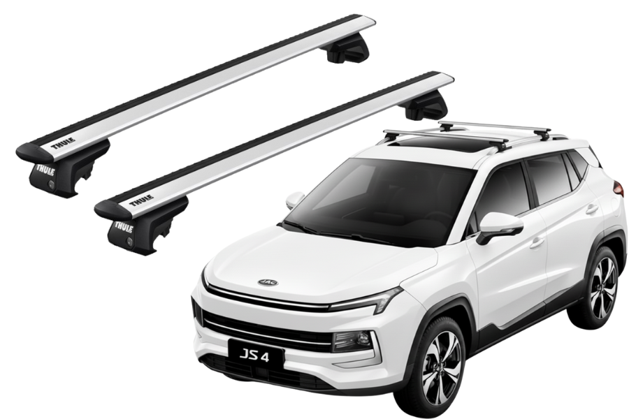 Barras THULE EVO WingBar para autos JAC JS4 desde 2022-