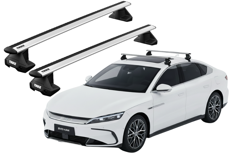 Barras THULE EVO WingBar para autos BYD Han desde 2022