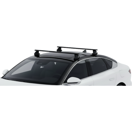 Barras THULE EVO WingBar para autos BYD Han desde 2022 negro
