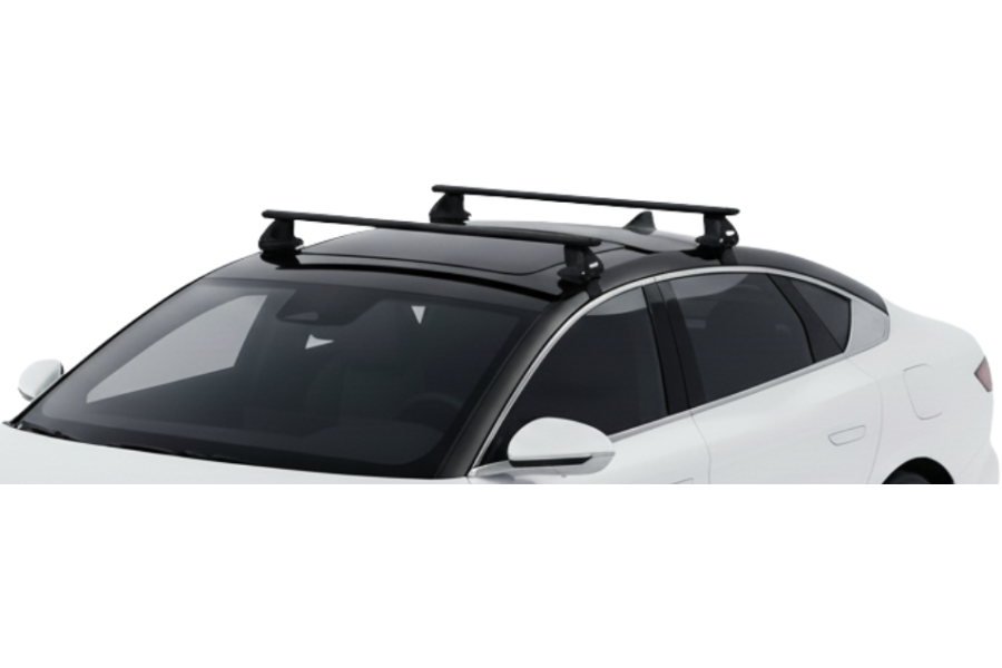 Barras THULE EVO WingBar para autos BYD Han desde 2022 negro