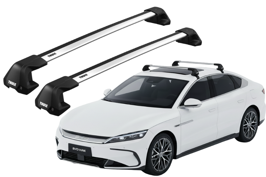 Barras THULE EDGE Flush para autos BYD Han desde 2022