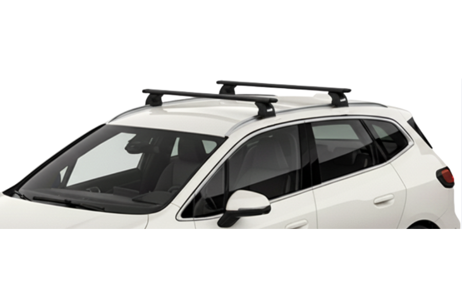 Barras THULE EVO WingBar para autos BMW 2-Series Active Touren desde 2022 negro