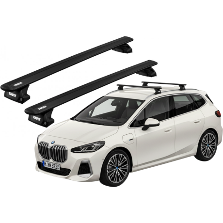 Barras THULE EVO WingBar para autos BMW 2-Series Active Touren desde 2022 negro