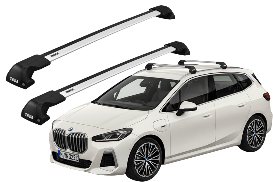 Barras THULE EDGE Flush para autos BMW 2-Series Active Tourer desde 2022-