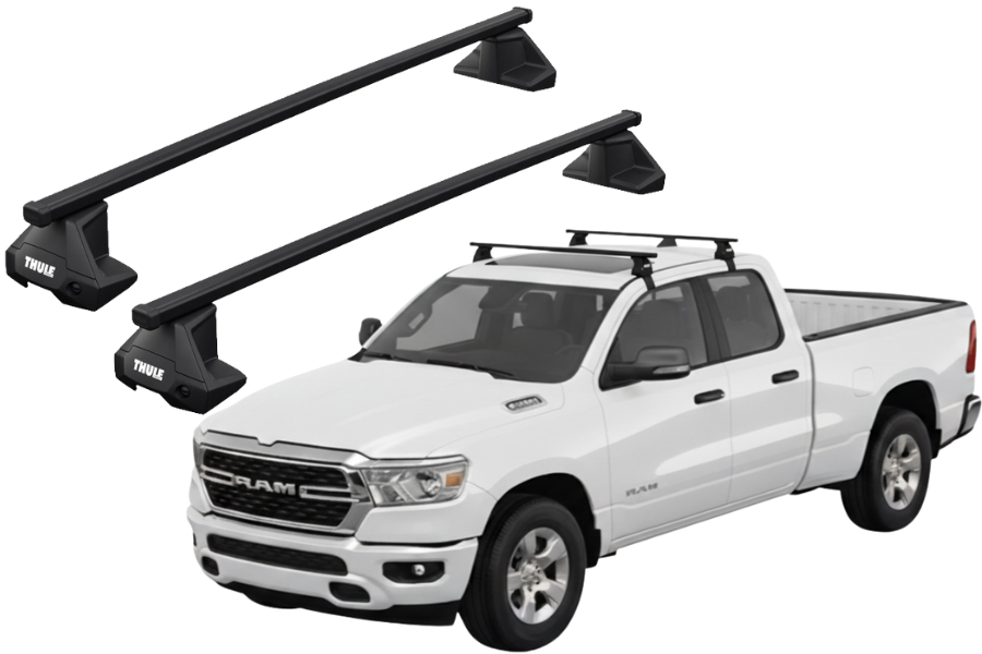 Barras THULE EVO SquareBar para camioneta DODGE Ram 1500/2500 2019-