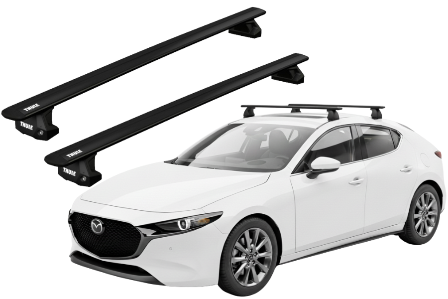 Barras Thule Mazda 3 19- PF / WingBar EVO BLACK