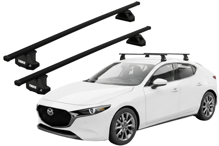 Barras Thule Mazda 3 19- PF / SquareBar EVO