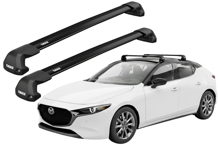 Barras Thule Mazda 3 19- PF / EDGE Flush BLACK