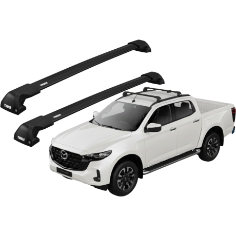 Barras THULE EDGE Flush para camioneta MAZDA BT-50 desde 2020 negro