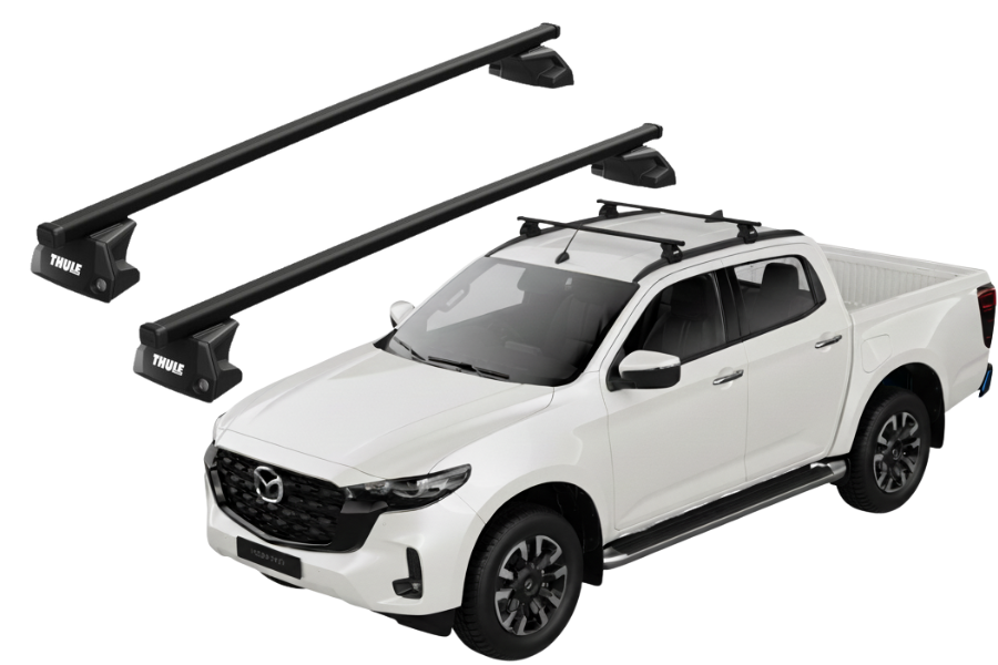 Barras THULE EVO SquareBar para camioneta MAZDA BT-50 desde 2020