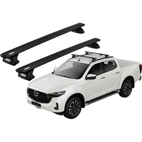 Barras THULE EVO WingBar para camioneta MAZDA BT-50 desde 2020 negro