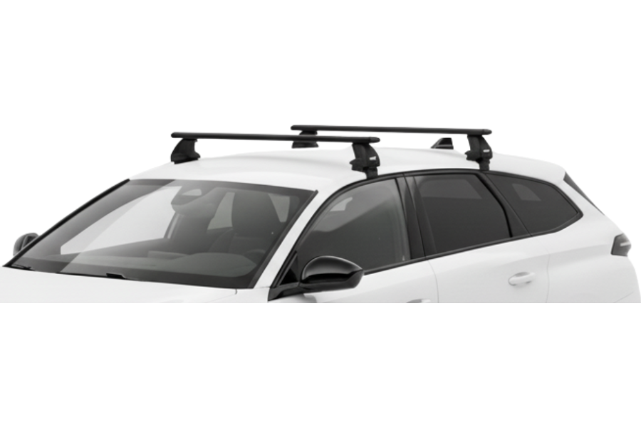 Barras THULE EVO WingBar para autos PEUGEOT 308 SW desde 2022 negro