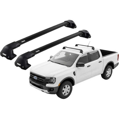 Barras Thule FORD Ranger 23- TN / EDGE Flush BLACK