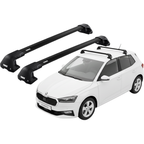 Barras Thule SKODA Fabia 22- TN / EDGE Flush BLACK