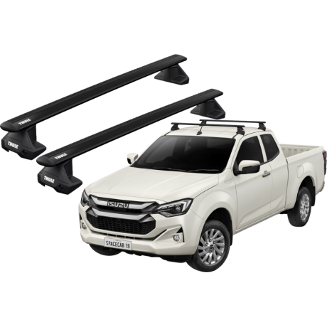 Barras Thule ISUZU D-Max Space Cab 20- TN / WingBar EVO BK
