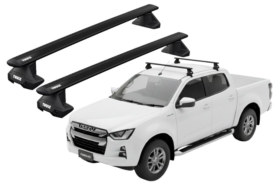 Barras Thule ISUZU D-Max Crew Cab 20- TN / WingBar EVO BK