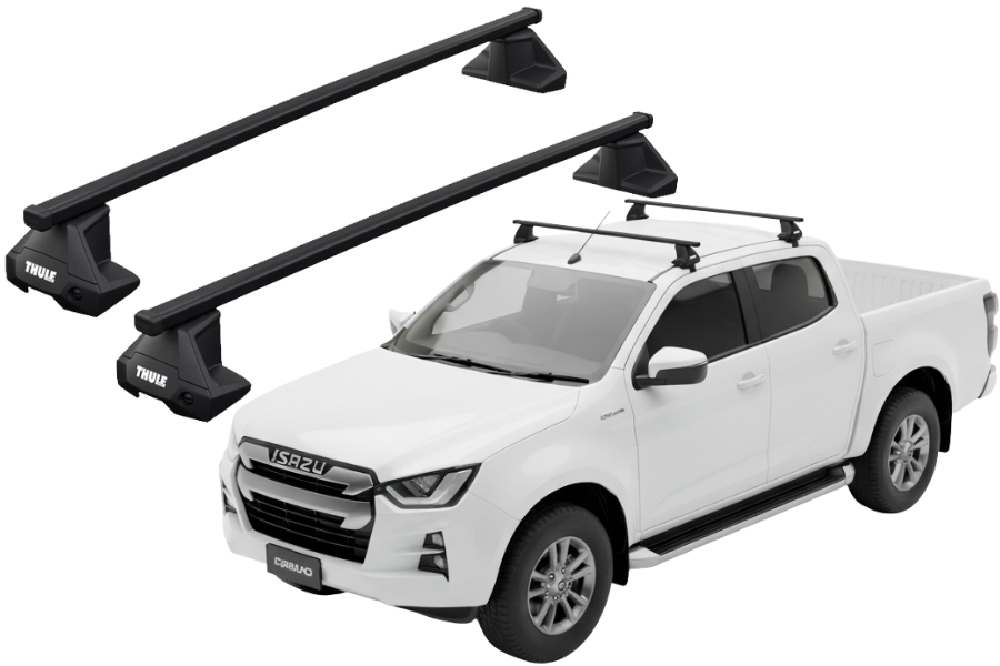 Barras Thule ISUZU D-Max Crew Cab 20- TN / SquareBar EVO