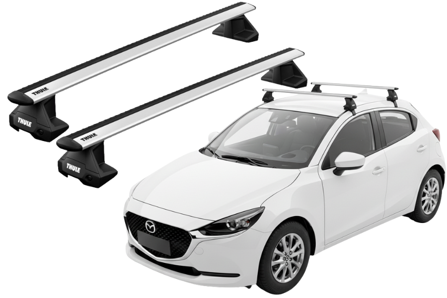 Barras Thule MAZDA 2 21- 25 TN / WingBar EVO