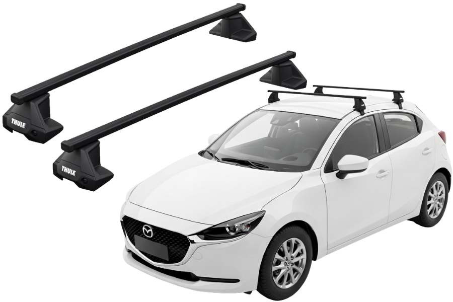 Barras Thule MAZDA 2 21-25 TN / SquareBar EVO