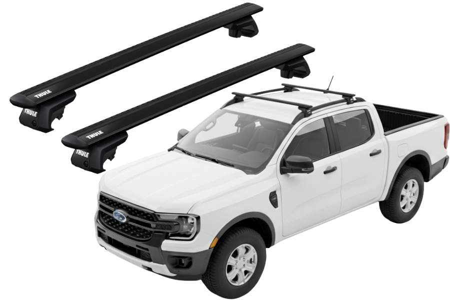 Barras Thule FORD Ranger 23- RE / WingBar EVO BLACK