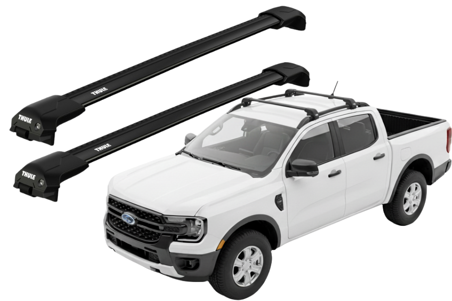 Barras Thule FORD Ranger 23- RE / EDGE Flush BLACK