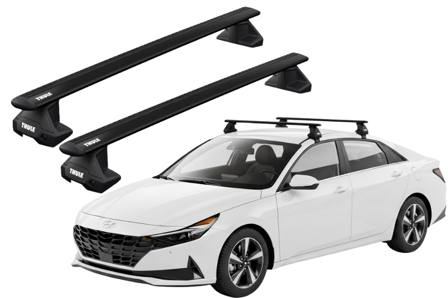 Barras Thule HYUNDAI Elantra 21- TN / WingBar EVO Black