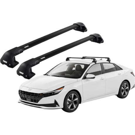 Barras Thule HYUNDAI Elantra 21- TN / EDGE Flush BLACK