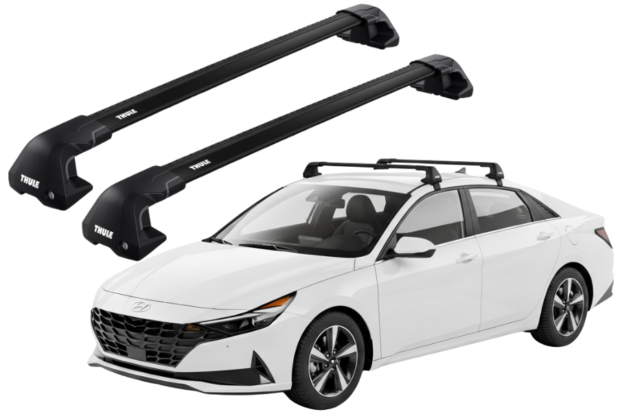 Barras Thule HYUNDAI Elantra 21- TN / EDGE Flush BLACK