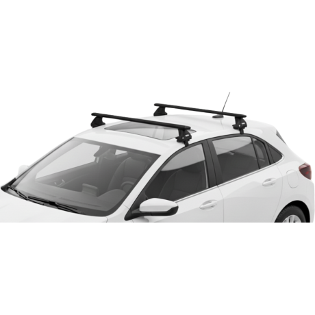 Barras THULE EVO WingBar para autos CHEVROLET Onix desde 2019 negro
