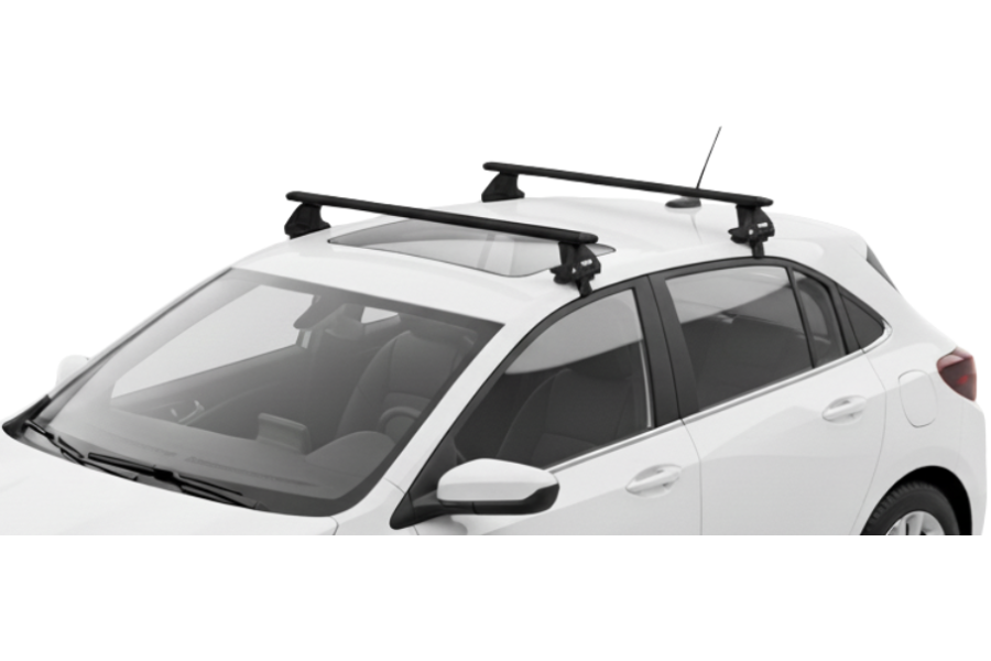 Barras THULE EVO WingBar para autos CHEVROLET Onix desde 2019 negro
