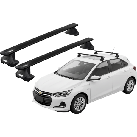 Barras THULE EVO WingBar para autos CHEVROLET Onix desde 2019 negro