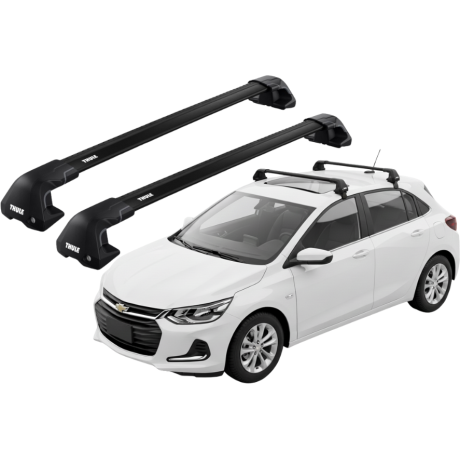Barras THULE EDGE Flush para autos CHEVROLET Onix desde 2019 negro
