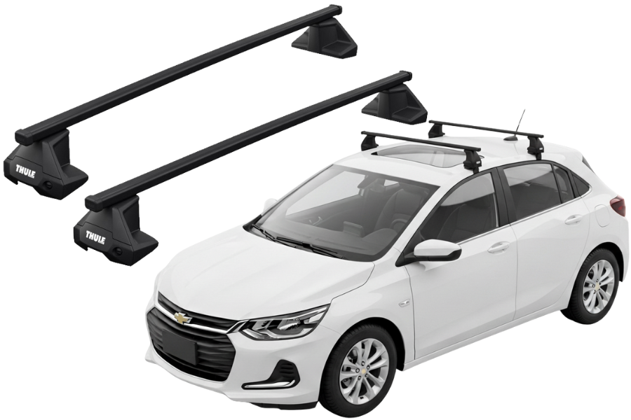 Barras THULE EVO SquareBar para autos CHEVROLET Onix desde 2019