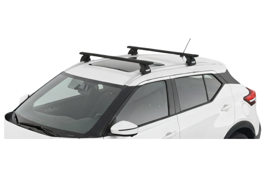 Barras THULE EVO WingBar para autos NISSAN Kicks desde 2016 negro