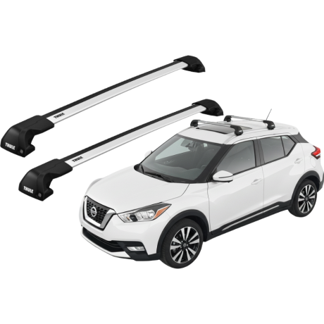 Barras THULE EDGE Flush para autos NISSAN Kicks desde 2016