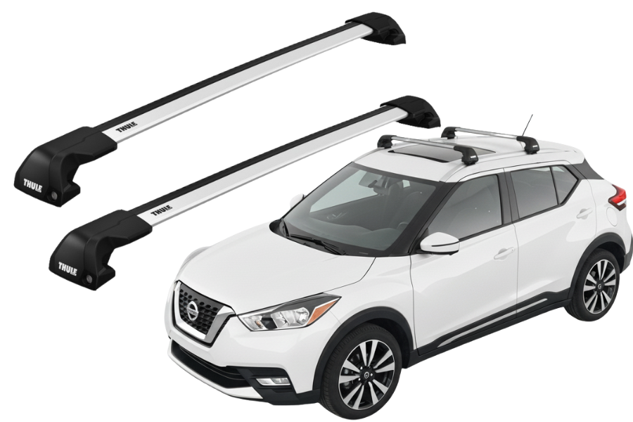 Barras THULE EDGE Flush para autos NISSAN Kicks desde 2016