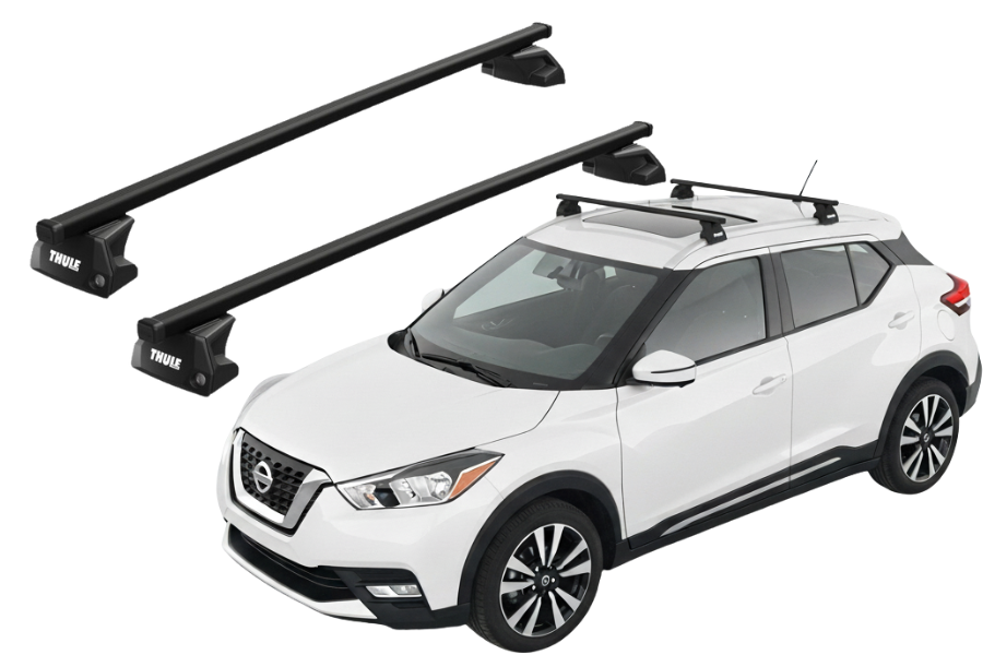 Barras THULE EVO SquareBar para autos NISSAN Kicks desde 2016