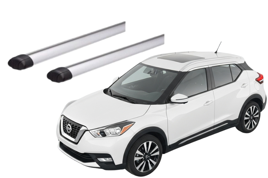 Barras THULE EVO AeroBar para autos NISSAN Kicks desde 2016 negro