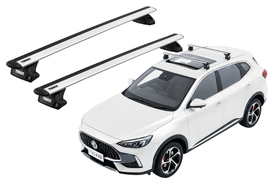 Barras THULE EVO WingBar para autos MG HS desde 2018-2024