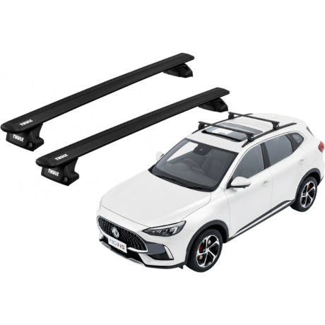 Barras THULE EVO WingBar para autos MG HS desde 2018-2024 negro