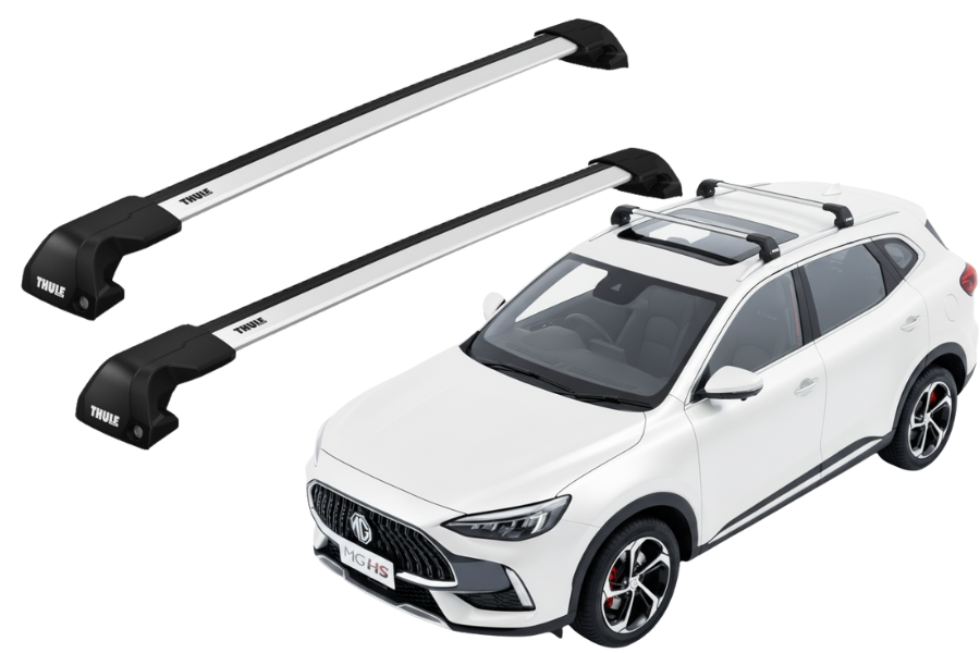 Barras THULE EDGE Flush para autos MG HS desde 2018-2024
