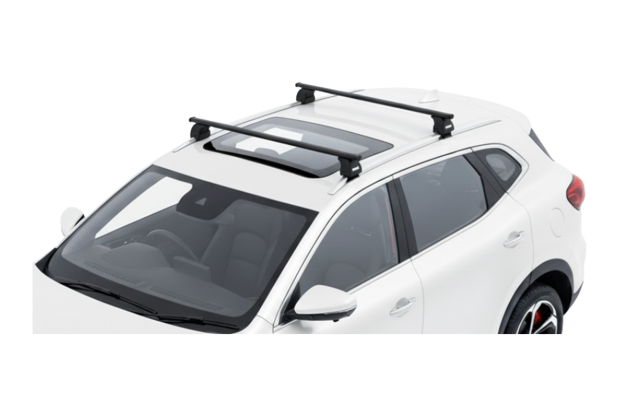 Barras THULE EVO SquareBar para autos MG HS desde 2018-2024