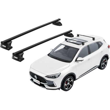 Barras THULE EVO SquareBar para autos MG HS desde 2018-2024