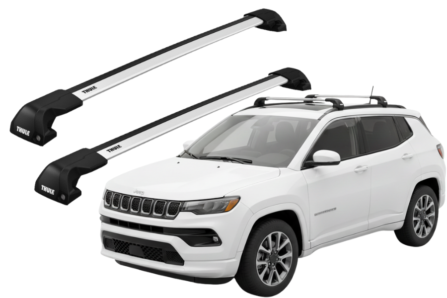 Barras THULE EDGE Flush para autos JEEP Compass desde 2017