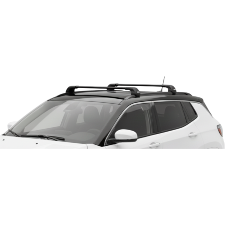 Barras THULE EDGE Flush para autos JEEP Compass desde 2017 negro