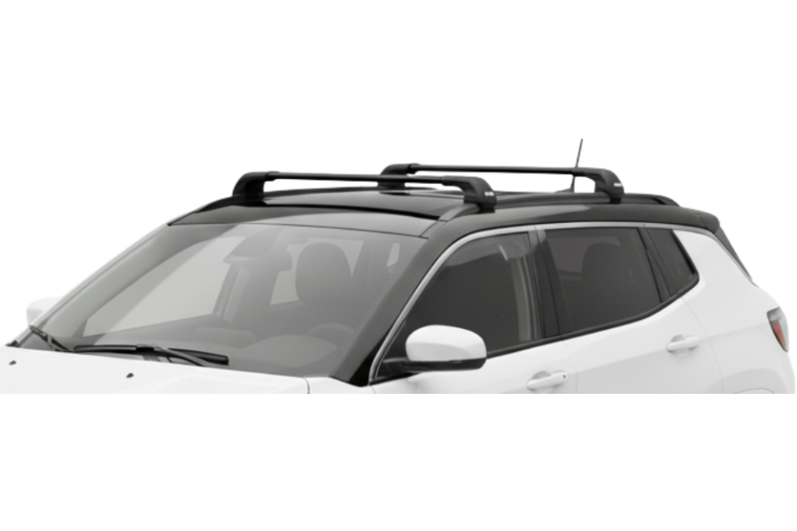 Barras THULE EDGE Flush para autos JEEP Compass desde 2017 negro