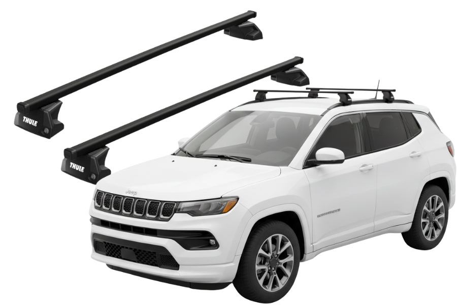 Barras THULE EVO SquareBar para autos JEEP Compass desde 2017