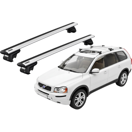 Barras THULE EVO WingBar para autos VOLVO XC90 2002 a 2014