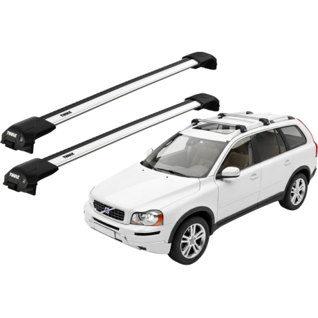 Barras THULE EDGE Flush para autos VOLVO XC90 2002 a 2014